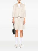 Einreihiger Blazer mit rundem Kragen von Thom Browne