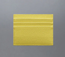 Thom Browne Card Holder W/Note Compartment In Pebble Grain Leather