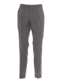 Pt01 Pantalone Master, 1 주름, 대각선 포켓, 플랩 백 포켓, 턴 업