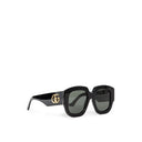 Gucci Double G Oversize Frame Sunglasses