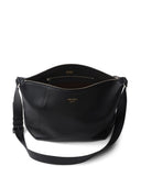 Prada Logo Stamp Leather Shoulder Bag