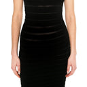 Alaia 3 D Stripe Midi Dress
