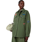 Max Mara Weekend Razza Kaki Shirt Jacket