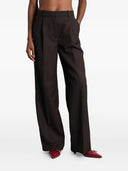Anine Bing Trent Trouser Deep Brown
