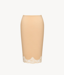 Saint Laurent Jupe Crepe De Chine De Soie