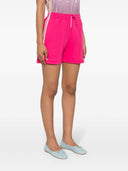 Parosh Striped Jersey Shorts