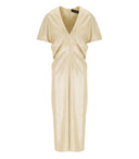 Federica Tosi Beige Sequins Dress