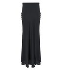 Federica Tosi Black Long Jupe