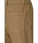 Federica Tosi Bull Khaki Straight Jeans