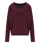 Jumper laser Burgundy Federica Tosi