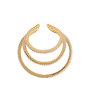 Federica Tosi Jade Gold Ear Earing