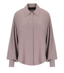Camisa de gran tamaño Federica Tosi Mauve
