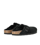Birkenstock Boston Shearling Schwarzer Clog