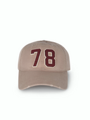 Golden Goose Journey Baseball Cap/ Washed Canvas/ 78 Patch