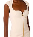 Elisabetta Franchi Butter Midi Dress