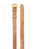 Prada Prada Embossed Slim Belt