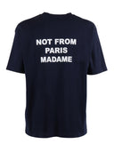 Dr�Le De Monsieur Navy Bold Slogan T Shirt