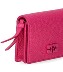 Ganni Bou Fuchsia Card Holder