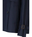 Max Mara Weekend Biglia Blue Short Trench Coat