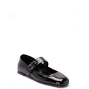 Valentino Garavani Valentino Garavani Leather Locker Ballerina Flats
