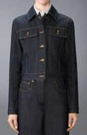Thom Browne Shrunken Fit Denim Jacket In Japanese Selvedge Denim