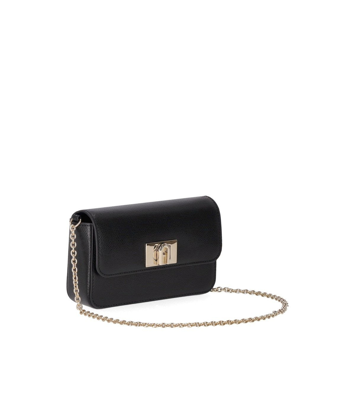 Furla 1927 Mini Black Crossbody Bag