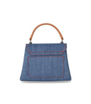 Furla 1927 Mini borsa blu in denim