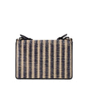 Furla 1927 Mini Rafia Black Crossbody Bag