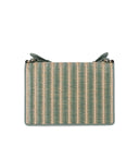 Furla 1927 Mini Rafia Green Crossbody Borse