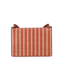 Furla 1927 Mini Rafia Orange Crossbody Borse