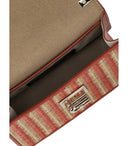 Furla 1927 Mini Rafia Orange Crossbody Borse