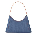 Furla diamante S Borsa a tracolla blu in denim