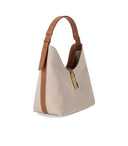 Furla Goccia M Hobo Natural Brandy Shoulder Bag