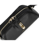 Furla Goccia Mini Black Crossbody Bag