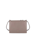Furla Nuvola S Stucco Gray Crossbody Bag