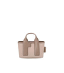 Furla piuma mini colorblock ballerina alba greige crossbody tas