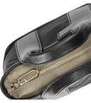 Furla pi piuma mini colorblock black vetiver crossbody borse