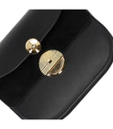 Furla Sfera S Runde schwarze Crossbody -Tasche