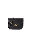 Furla Sfera S Runde schwarze Crossbody -Tasche