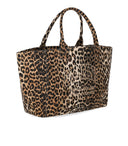 Ganni Animalier Oversize Shopping Bag