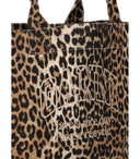 Ganni Animalier Oversize Shopping Bag