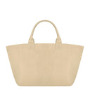 Ganni Beige Canvas Maxi Bag