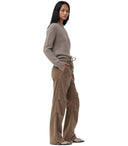 Ganni Beige Crewneck Jumper