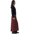 Ganni Black Crewneck Jumpers With Buttons