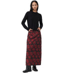 Ganni Black Crewneck Jumpers With Buttons