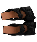 Ganni Black Heeled Mule With Bows