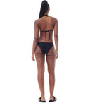 Ganni Black Lurex Bikini Bottom