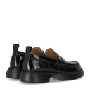 Ganni Black Naplack Chunky Loafer