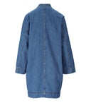 Ganni Black Poplin Dress