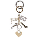 Ganni Bou Silver Gold Keychain
